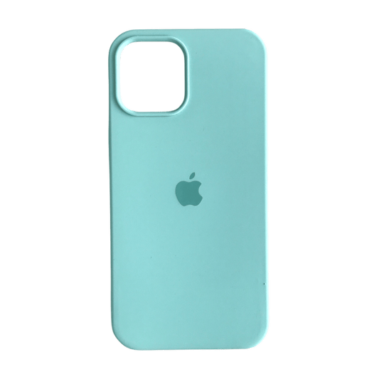 Silicone Case Iphone 15 Pro MAX Color Verde Aguamarina